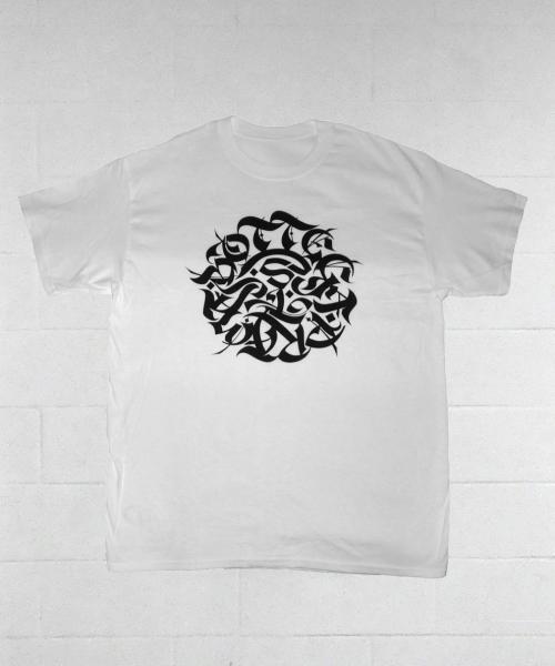 T-Shirt White BPSL2 Stampa Nera